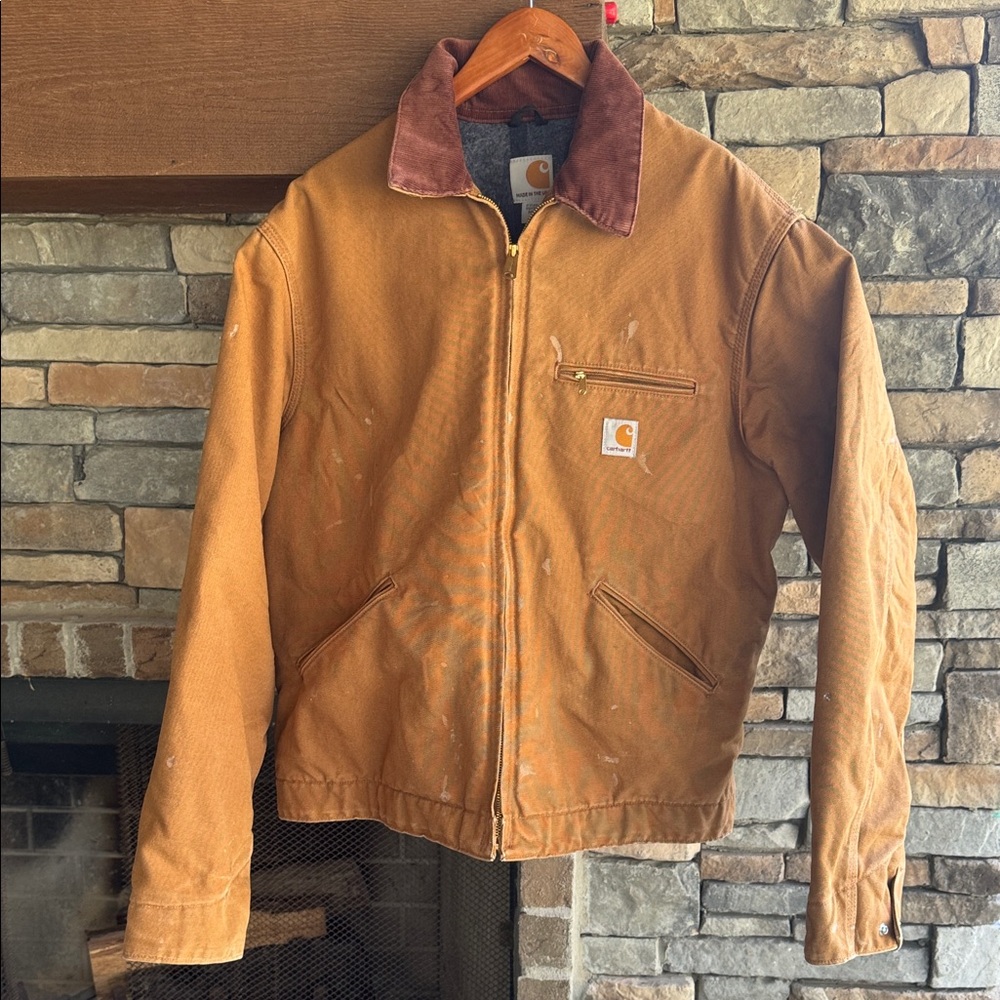 Carhartt Coat blanket lined Made in USA